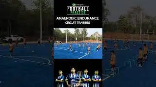 Anaerobic endurance circuits training #football #fitness #anaerobic