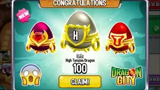 Dragon City - Unlocked x3 Heroic Egg Chest for Free 2021 😍