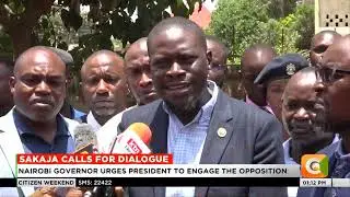 Nairobi governor urges president to engage the opposition