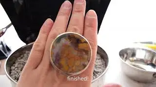 Making a Sterling Silver and Brass Round Statement Ring | Watch Me Work | Making a Handcrafted Ring