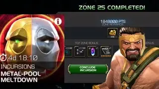 *New* Metal-Pool Meltdown Incursion | Zone 25 Run | Hercules Madness
