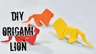 How To Make Paper lion.