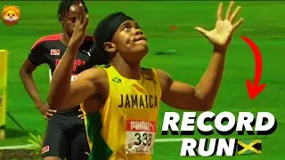 Nickecoy Bramwell breaks Usain Bolt U17 400m Record Carifta 24 FLASHBACK #trackandfield 