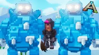 PixARK - ICE ELEMENTAL TAMING & ABILITIES, THE ULTIMATE PICKAXE #10 - Let's Play Pix ARK Gameplay