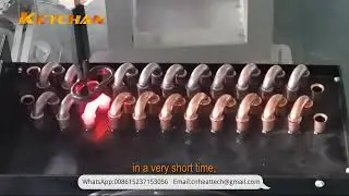 Automated Brazing of Heat Exchanger Copper U-Bends