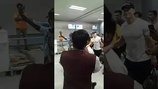 John cena at Hyderabad Airport#viral #hyderabadairport