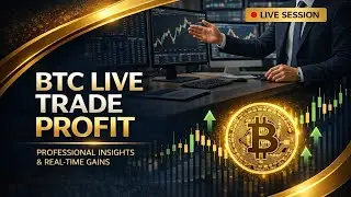BTC Live Trading  Telugu Analysis | No Tips &bull; Only Technical Logic&rdquo;