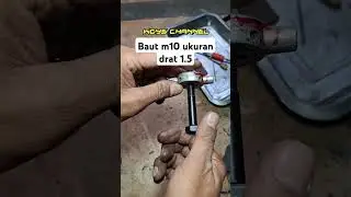 Болты с резьбой М10 1,5 #резьба #болты