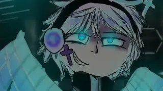 (speedpaint) shadow vinyl..Gacha club's boss