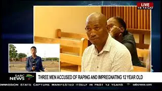 Three men accused of rape appear in the Taung Magistrates Court