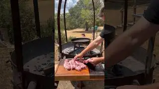 How to do Pork Shoulder at the Disc | Al Frugoni - Open Fire Cooking