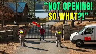 HOA Tried to Force Me to Remove My Gate for “Access”—I Refused and Upgraded It Instead