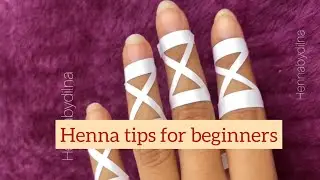 Henna tips for beginners/ easy and simple henna designs for beginners #shorts #short #shortvideo