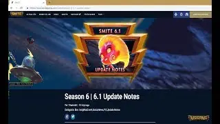 SMITE FR _ Patch note 6.1, l'arriv&eacute;e de la saison 6 !