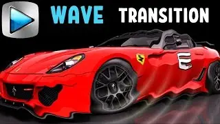 WAVE effect from a drop. TRANSITION with wave effect. BCC CONTINUUM Complete.