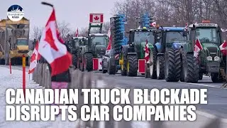 Blockade of the bridge forced automotive plants shut down