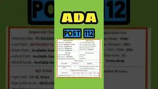 ASSISTANT DISTRICT ATTORNEY RECRUITMENT 2023#shorts #ytshorts #ada #viralvideo