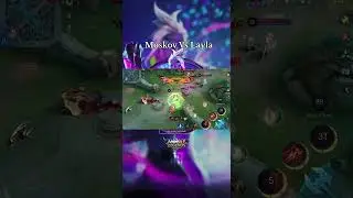 Moskov Vs Layla🔥 #mlbb #mlbbshorts #mlb #shorts #short video #moskovgameplay