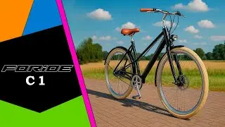 FORIDE C1 🪢 Mega stylowy legalny rower elektryczny / Recenzja 4K