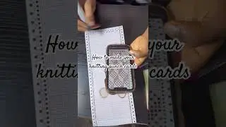 Video available on our page #punchcard #knitting #knitwear #punchcardknitting
