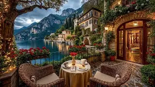 Calm Morning Jazz in Italy ☕ Quiet Outdoor Caf&eacute; Ambience & Soft Jazz Instrumental for Study, Work