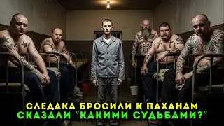 БЫВШИЙ СЛЕДОВАТЕЛЬ В КАМЕРЕ С БЛАТНЫМИ: ОНИ ЕГО УЗНАЛИ.