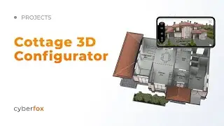 Cottage 3D Configurator | Web3D | CyberFox Agency
