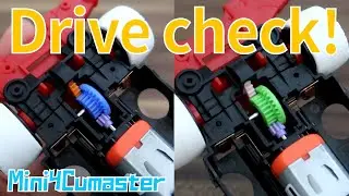 【Mini4WD】 I looked again the drive from the gear ratio to the ball bearings! 【Mini4Cumaster】