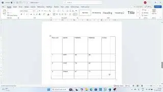 Learn Table Formatting in MS Word | Columns & Rows Editing Tips