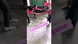 Coordination game with friends | Building coordination | balance on the floor 😉😉