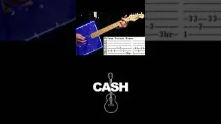 Johnny Cash Folsom Prison Blues Guitar Tab Cover