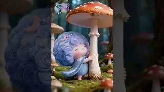 Huge mushroom🍄 #cute #ai #aigc #animation #design #lovely #cartoon