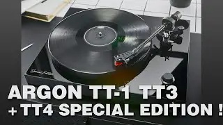 Argon Audio TT - Platine entrée de gamme à 179 euros ! +TT3  et TT4 spéciale édition