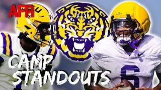 LSU Fall Camp Standouts: Barion Brown TORCHING DBs | Ashton Stamps Locked In For Clemson Opener