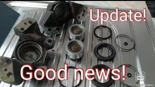 Update! Proj  Alfa 75 front brakes
