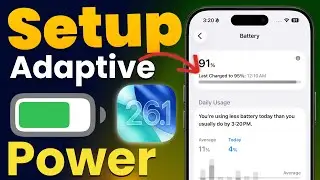 How to Enable Adaptive Power on iPhone? Adaptive Power Kya Hota Hai?Enable Adaptive Battery iPhone
