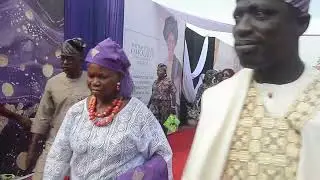 Mama Felicia Omolade reception, Muzik by, Yinka Ayefele 