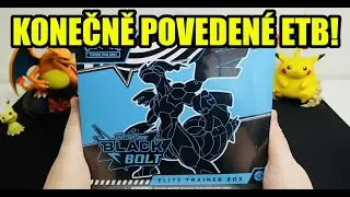Otev&iacute;r&aacute;me: BLACK BOLT ETB - Elite Trainer Box! Pok&eacute;mon TCG Karty!