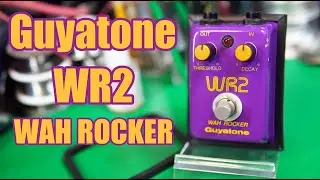 【エフェクター修理】Guyatone WR2 WAH ROCKER。オートワウの名機。全く音出ず。ゴム枠問題。