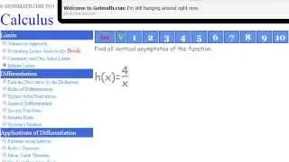 Calculus Infinite Limits b1p3