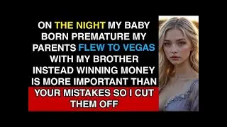 My Baby Was Born Premature My Parents Flew to Vegas With My Brother, Winning Money Is More Important