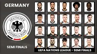 UPDATE GERMANY OFFICIAL SQUAD, WITH JONATHAN BURKARDT UEFA NATIONS LEAGUE 2025 ||Dresoccer