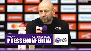 Live: Pressekonferenz nach Austria Wien - WSG Tirol mit Stephan Helm (10/2025) #faklive #ViolaTV