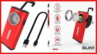 Great product -  NEBO Slim Work Light | Bright Pocket Light with Clip, Hook and Magnetic Base for Ha