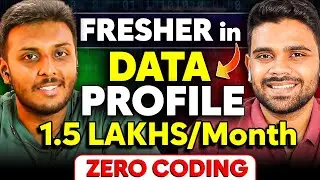 Fresher to cracking Data Profile | 1.5 Lac / Month | No coding to cracking Business Analyst Job