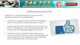 Fb niche explosion review fb niche explosion