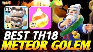 TH18 IS BROKEN! 🔥 The Fireball Meteor Golem Meta is Here (Clash of Clans) 