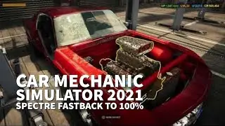 Car Mechanic Simulator 2021 - #1 - Salem Spectre Fastback from scrap to 100% (PS4) (No Commentary)
