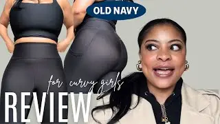 Old Navy Activewear for Curvy Girls - HONEST REVIEW