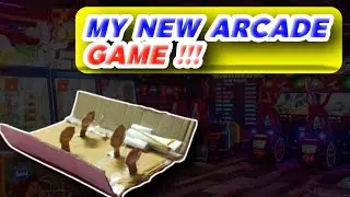 How To Make A Cardboard Arcade game ( No Electronics ) 🎮🎮🎮👍👍